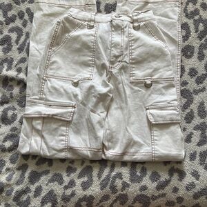 Rue21 Cream Wide Leg Pants